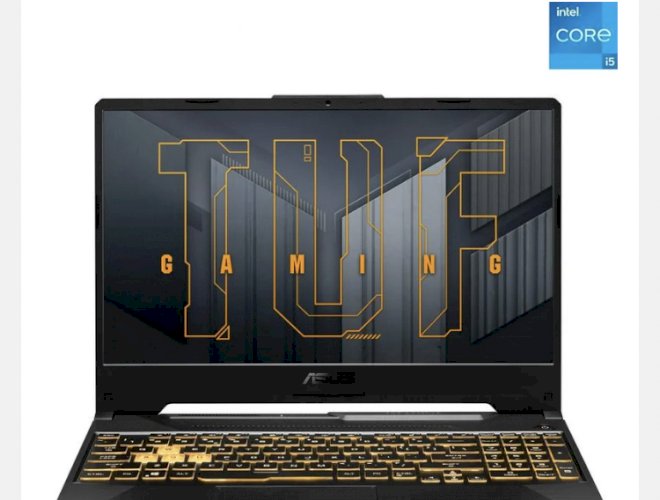 Игровой ноутбук Asus TUF Gaming F15 i5 11400H / 16ГБ / 512SSD / RTX3050 4ГБ / 15.6 / DOS / (FX506HC-HN006)