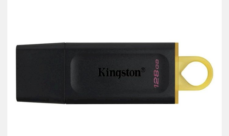 USB Флешка 128Gb Kingston USB 3.1 Gen 1 (USB 3.0) Black (DTX/128GB)