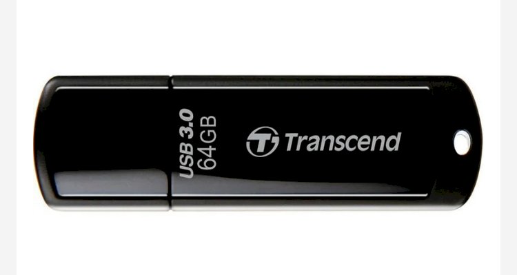 USB Флешка 64GB Transcend JetFlash 700 Type-A 3.1 Gen 1 (3.0) Black (TS64GJF700)