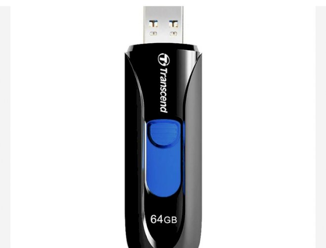 USB Флешка 64GB Transcend JetFlash 790 Type-A 3.1 Gen 1 (3.0) Black (TS64GJF790K)
