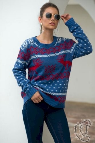 Женские Свитер (пуловер) HM-CRS05